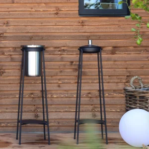 SACKit Patio Accessory Stand Black - Ø14