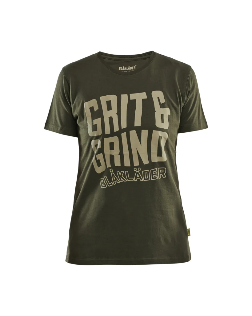 Dame T-shirt Grit and Grind