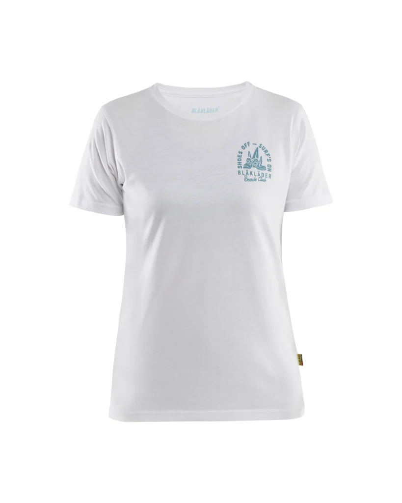 Dame T-Shirt Blåkläder Beach Club