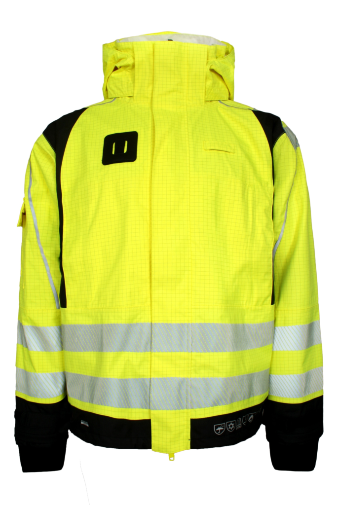 Multinorm Hi-Vis jakke i kraftig rivfast kvalitet
