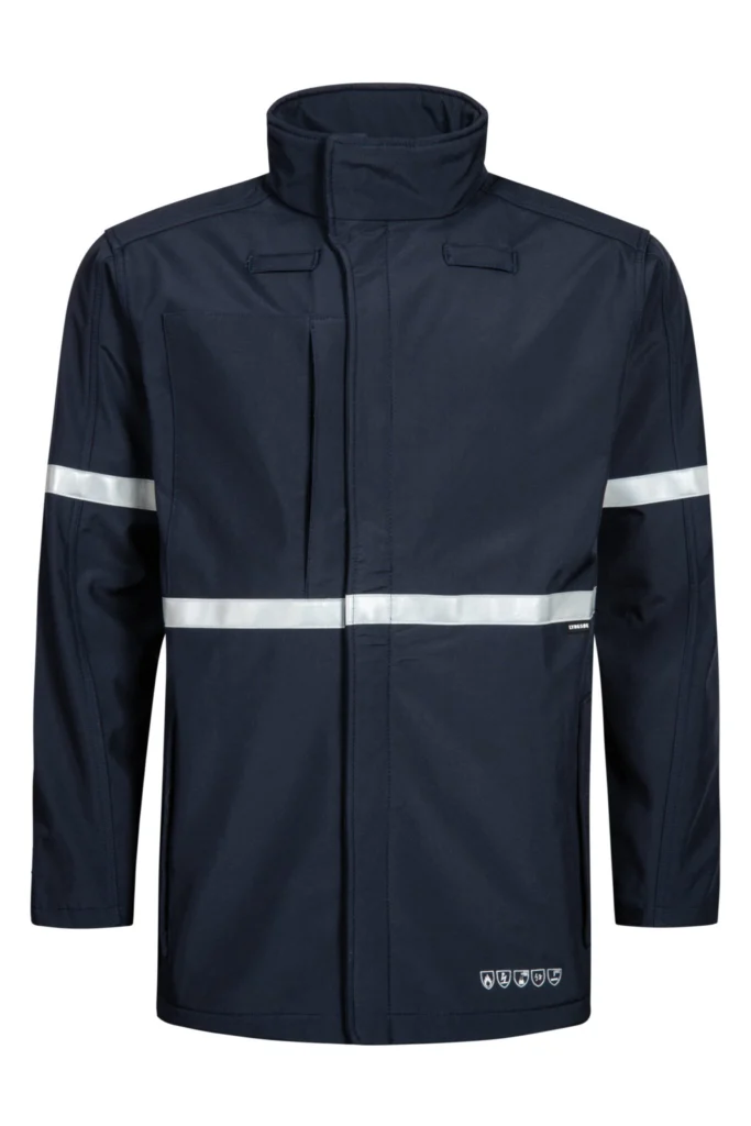 Multinorm softshell jakke i 3-lags kvalitet