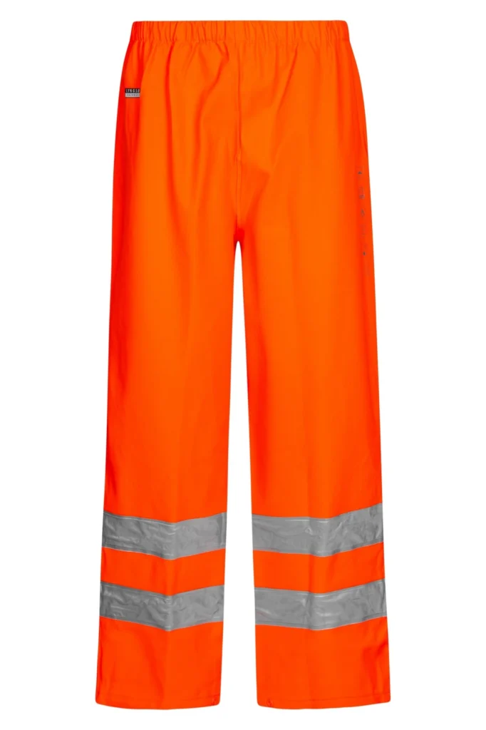 Multinorm Hi-Vis bukser i ekstra kraftig PVC kvalitet