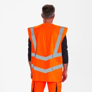 Safety vejvest med lynlås