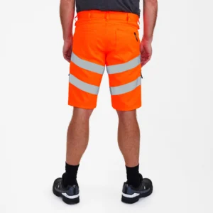 Safety arbejdsshorts med 2-vejs stræk