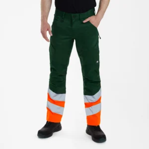Safety arbejdsbukser med 2-vejs stræk