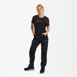 Entire dame overall med 4-vejs stræk