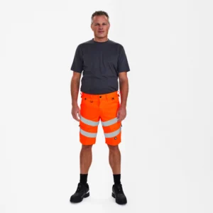 Safety arbejdsshorts med 2-vejs stræk