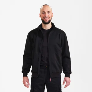 Extend sweatshirt med høj krave