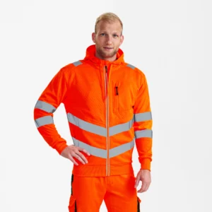 Safety sweat cardigan