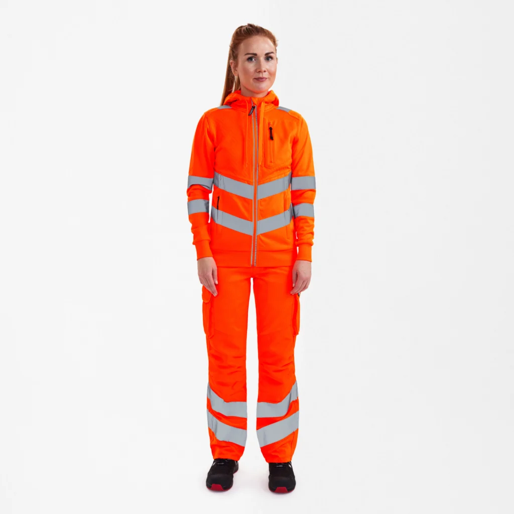 Safety dame sweat cardigan