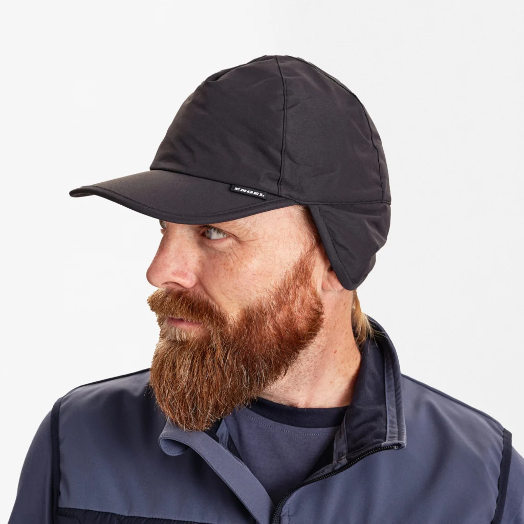 Vinterkasket med øreklapper
