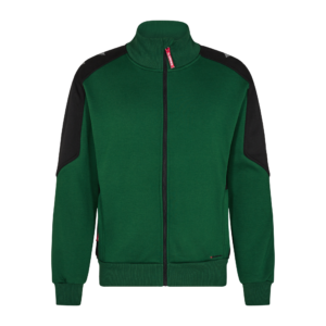 Galaxy sweat cardigan med krave