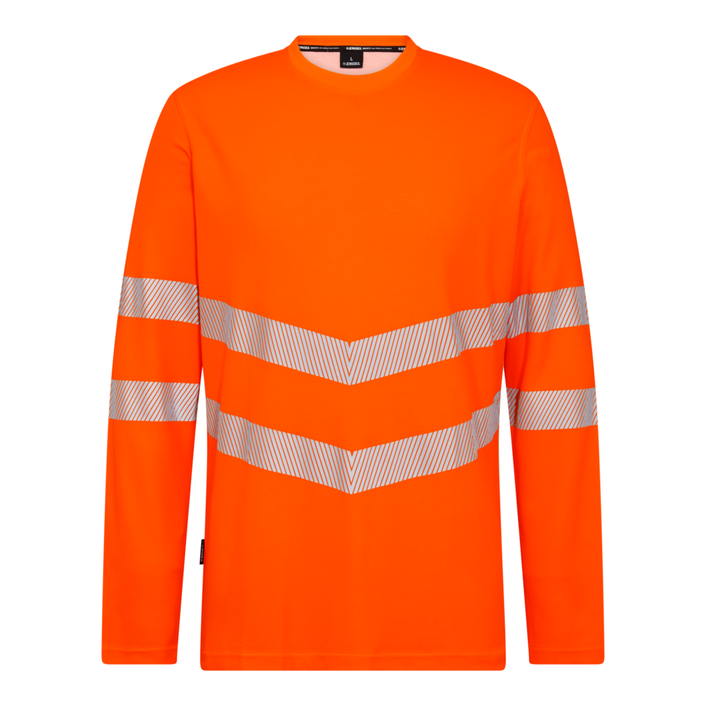 Safety langærmet T-shirt