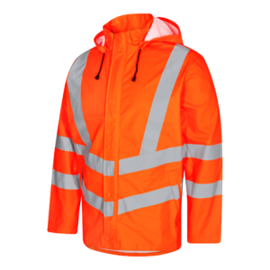 Safety regnjakke