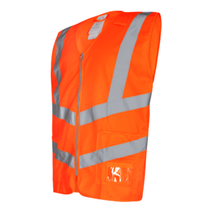 Safety vejvest med lynlås